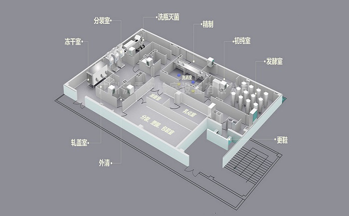 干細(xì)胞實(shí)驗(yàn)室設(shè)計(jì)效果圖